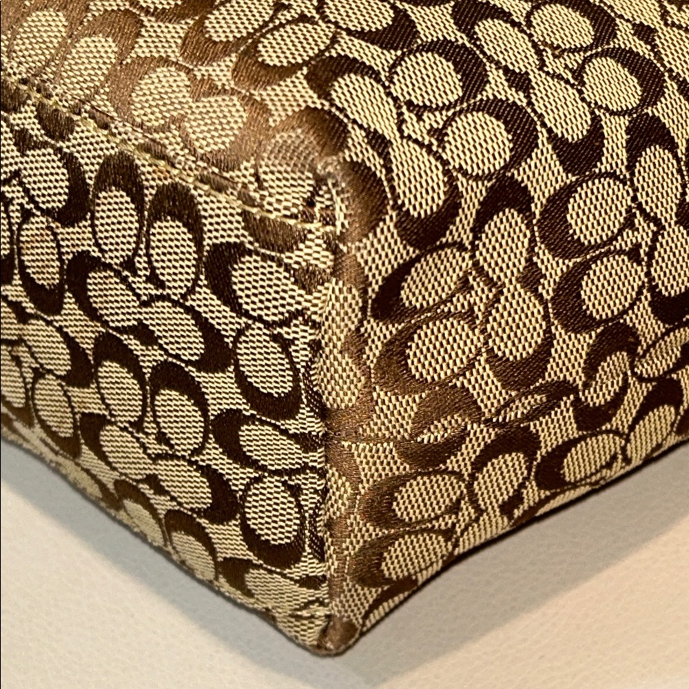 Coach Y2K Mini Signature C Jacquard Baguette Handbag - Picture 9 of 12